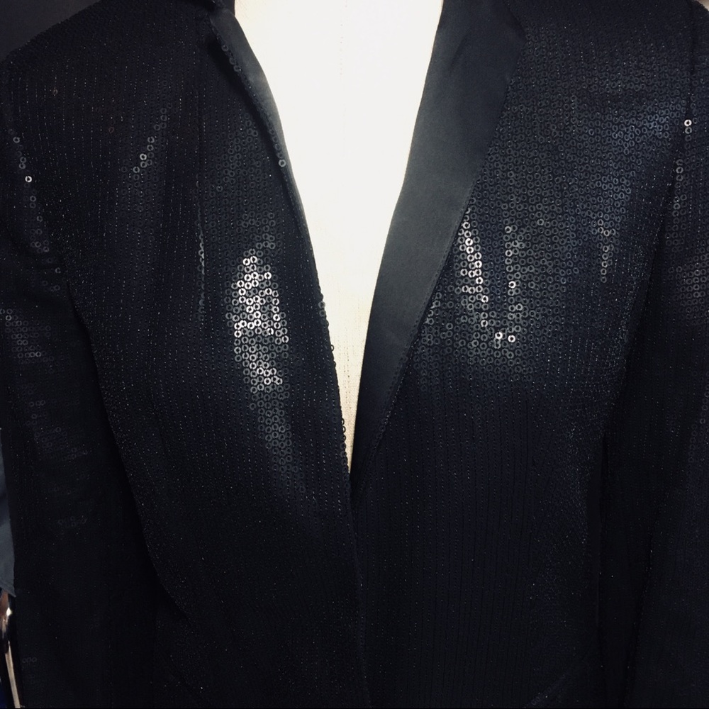 NWOT All Saints Black Clash Blazer - Picture 4 of 8